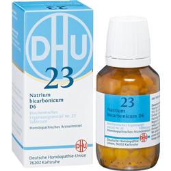 Eine Packung und eine Flasche mit homöopathischen Tabletten.